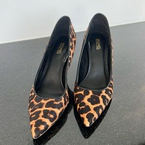 Michael Kors leopard heels